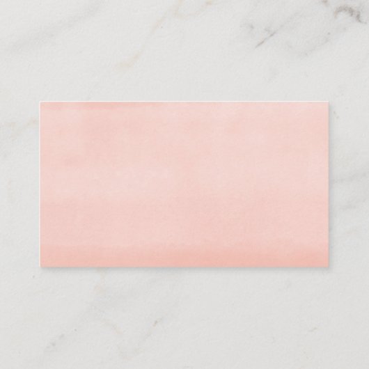 Lentroze floraalgroen baby shower luierraffinage informatiekaartje (Achterkant)