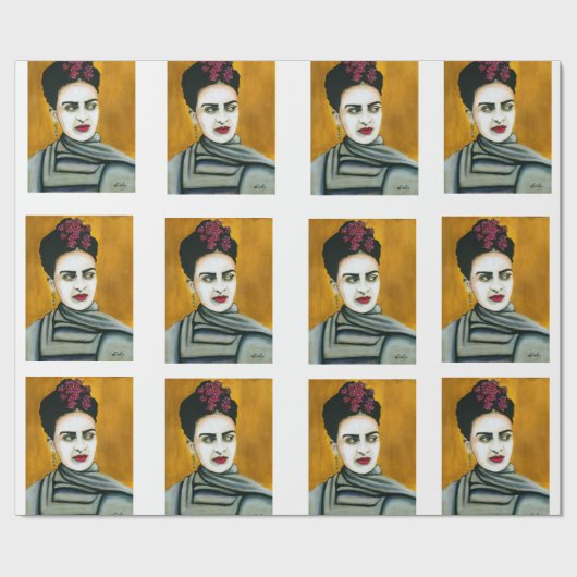 Lentstijd voor Frida Cadeaupapier (Vlak)