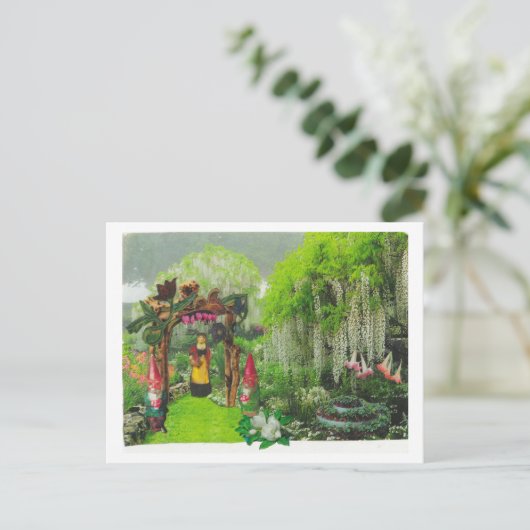 lentuin briefkaart (Staand voorkant)
