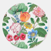 Lentuin Ronde Sticker (Voorkant)