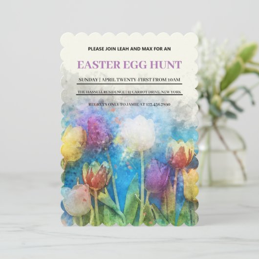 Lentuslippen, Ester jaagei Kaart (Staand voorkant)