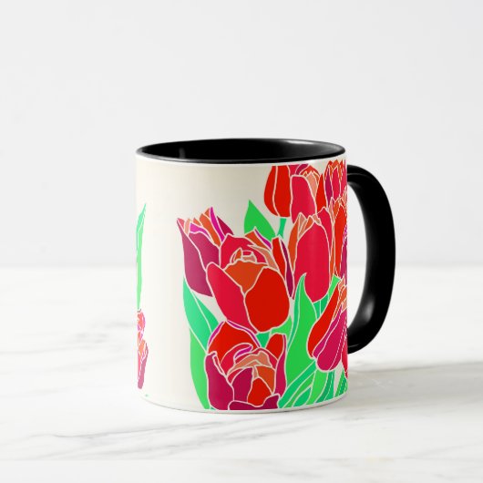 Lentuslippen Mok (Voorkant rechts)