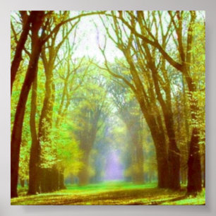 Lentverlichting Poster