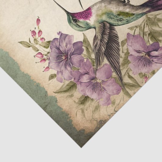 Lentvogels Tissuepapier (Detail)