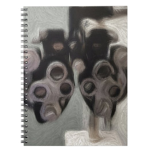 Lenzen voor oogonderzoek notitieboek (Voorkant)