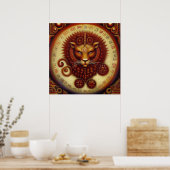 Leo 10 poster (Keuken)