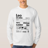 Leo 1994 t-shirt (Voorkant)