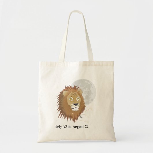 Leo 23 juli tot 22 augustus Bag Tote Bag (Voorkant)