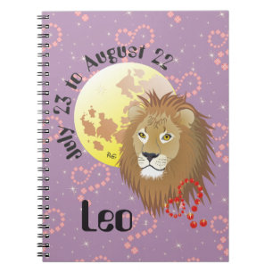Leo 23 juli tot 22 augustus Notitieboek