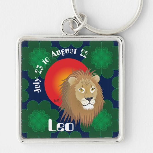 Leo 23 tot 22 augustus Sleutelhangers (Voorkant)