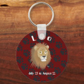 Leo 23 tot 22 augustus Sleutelhangers (Voorkant)