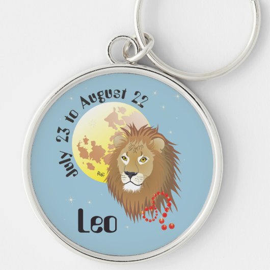 Leo 23 tot 22 augustus Sleutelhangers (Voorkant)