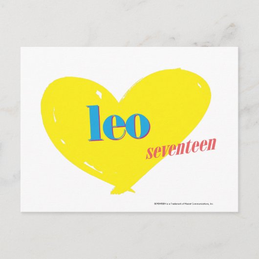 Leo 3 briefkaart (Voorkant)