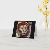 Leo 3 kaart (Gele Bloem)