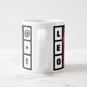 Leo Aanpasbare Grote Mok (Achterkant)