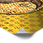 Leo & Aarde Paard Poster (Hoek)