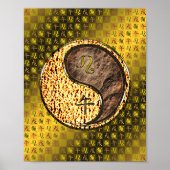 Leo & Aarde Paard Poster (Voorkant)