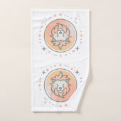 LEO, abstract ontwerp van het sterrenbeeld, Bad Handdoek (Handdoek)