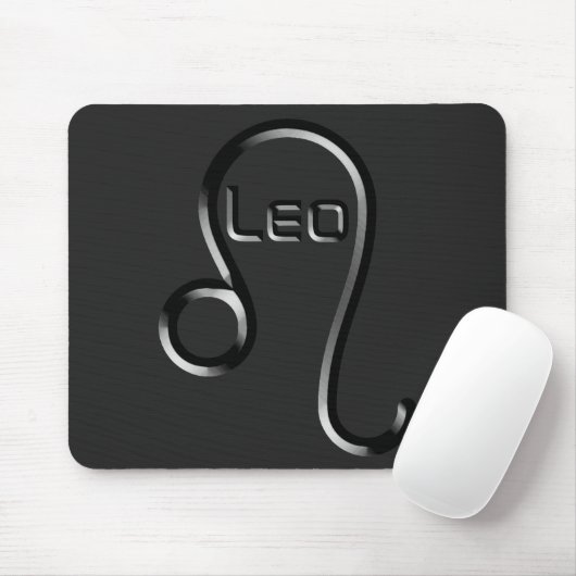 LEO, abstract ontwerp van het sterrenbeeld, Muismat (Met muis)