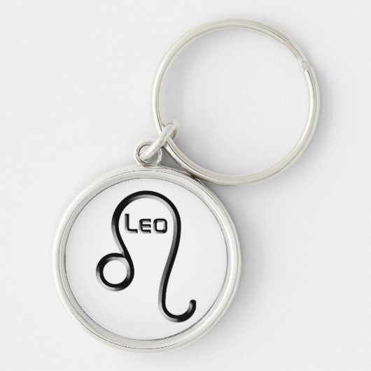 LEO, abstract ontwerp van het sterrenbeeld, Sleutelhanger (Voorkant)