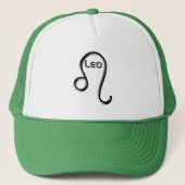 LEO, abstract ontwerp van het sterrenbeeld, Trucker Pet (Voorkant)