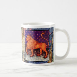 Leo Ancient Zodiac Sign Astrology Coffee Cup/Mok Koffiemok