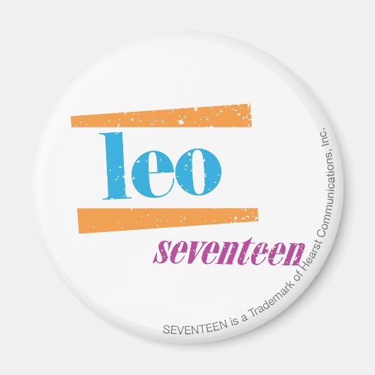 Leo Aqua Magneet (Voorkant)