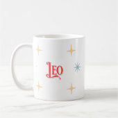 Leo Astrological Sign Coffee Mok (Links)