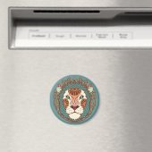 Leo Astrological Sign Magneet (Insitu (Vaatwasser))