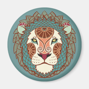 Leo Astrological Sign Magneet