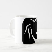 Leo Astrological Symbol Sign 8 Koffiemok (Voorkant links)