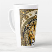 Leo astrologie teken latte mok (Linkerhoek)