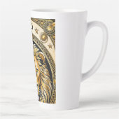Leo astrologie teken latte mok (Rechts)
