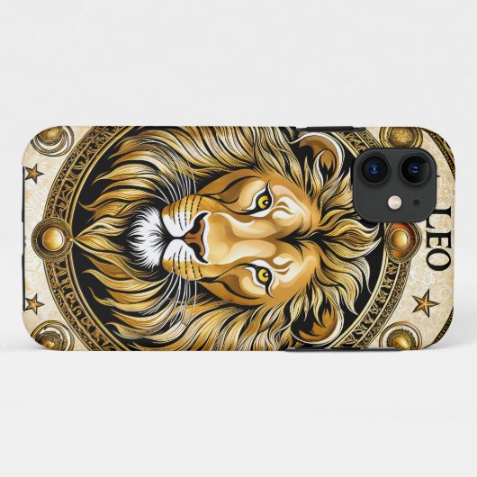Leo astrologisch teken Case-Mate iPhone case (Achterkant (horizontaal))