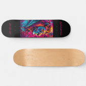 Leo Astrology Grafitti Gepersonaliseerd Skateboard (Horizontaal)