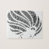 Leo Astrology Zodiac Sign Word Cloud Legpuzzel (Horizontaal)