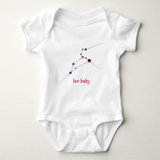 Leo Baby Bodysuit (Voorkant)