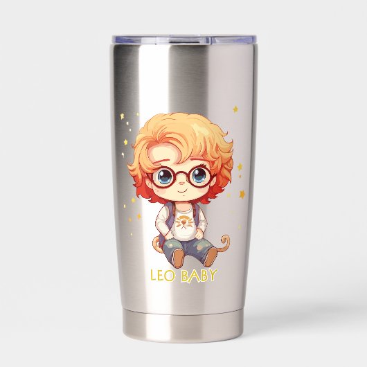 Leo Baby Geïsoleerde Drinkbeker (Voorkant)