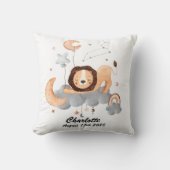 Leo Baby - Hear Me Roar -  kinderkamer Kussen (Voorkant)