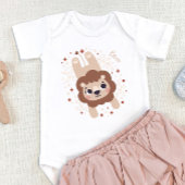 Leo Baby: "Kleine Leeuw's Sterrenmajesteit" Romper