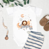 Leo Baby: Little Lion's Majesty Personalized Romper