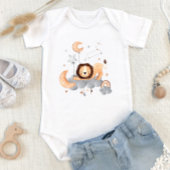 Leo Baby: Little Lion's Majesty Personalized Romper