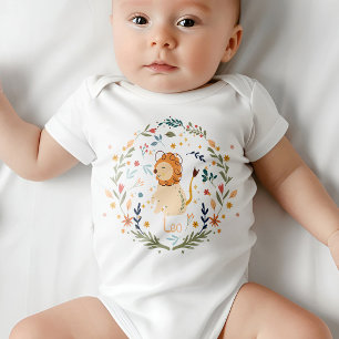 Leo Baby Outfit - Little Lion sterrenbeeld Romper