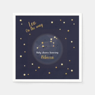 Leo-baby shower servet