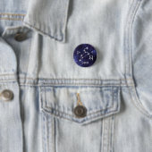 Leo Badge, Zodiac Horoscope Badge Ronde Button 3,2 Cm (In situ)