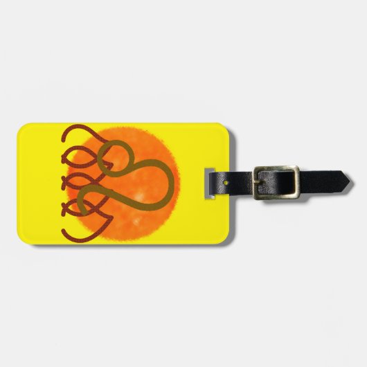 Leo Bagagelabel (Voorkant horizontaal)