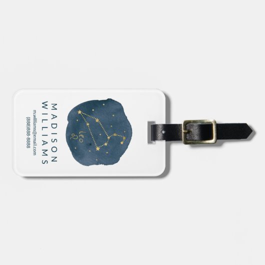 Leo Bagagelabel (Voorkant horizontaal)