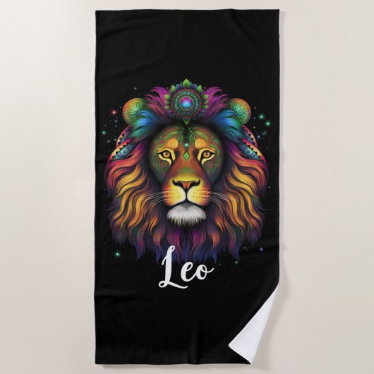 Leo Beach Towel Strandlaken (Voorkant)