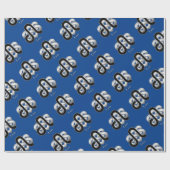 Leo Birth Sign Celtic Knot Zodiac Paper Cadeaupapier (Vlak)