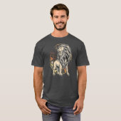 Leo Birthday cadeau geboren in juli Zodiac Leo T-shirt (Voorkant volledig)